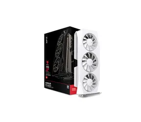 XFX Radeon RX 9060 XT Mercury White OC 16GB / 3320Mz / 16GB GDDR6 / 128-bit / 1x HDMI + 2x DP / 450W (8)