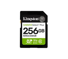 Kingston Canvas Select PLUS SDXC 256 GB / UHS-I V90 / U3 / Klasse 10