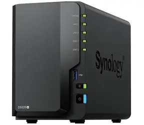 Synology DiskStation DS225+ / 2x HDD / Intel Celeron J4125@2,7GHz / 2GB RAM / 2x USB 3.2 / 1x GLAN / 1x2,5GLAN