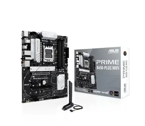 Asus Prime B650- PLUS WIFI / AMD B650 / DDR5 / SATA III RAID / USB / GLAN / M.2 / sc.AM5 / Wi-Fi / ATX