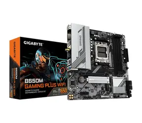 GIGABYTE B650 GAMING PLUS / B650 / AM5 / 4X DDR5 / 2x PCIe x16 / 1x 2,5-G-LAN / mATX