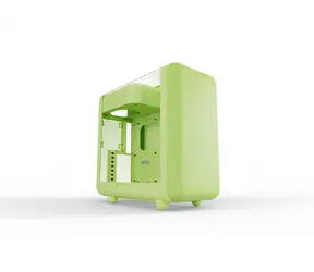 Hyte X50 Matcha Milk / ATX / 2x USB-A 3.2 / 1x USB-C 3.2 / ohne Netzteil / transparente Seitenwand 