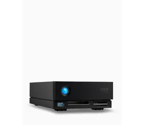 LaCie One Big Dock 8 TB schwarz / externe Festplatte / 3,5" / USB 3.0 / Thunderbolt 3 / SD-Kartensteckplatz