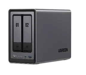 Ugreen NASync DXP2800 / Datenspeicher / 2x USB 2.0 / 2x USB 3.2 / 1x USB-C / HDMI / RJ-45