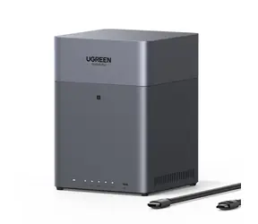 Ugreen NASync DH4300plus / 8 GB / 4 Steckplätze / Ethernet / HDMI / USB-C / 2x USB-A