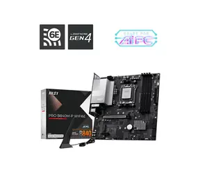 MSI PRO B840M-P WIFI6E / B840 / 4X DDR5 / 1x 2,5-GLAN / Wi-Fi / mATX 