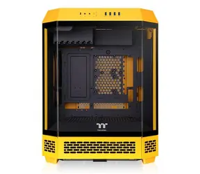Thermaltake The Tower 600, dunkelgelb / ATX / 4X USB-A 3.2 / 1x USB-C 3.2 / 2x 140 mm / ohne Netzteil / transparente Seitenwand 