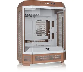 Thermaltake The Tower 600, hellbraun / ATX / 4X USB-A 3.2 / 1x USB-C 3.2 / 2x 140 mm / ohne Netzteil / transparente Seitenwand 