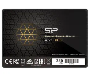 Silicon Power Ace A58 256 GB / Interne SSD / 2,5" / SATA III / Lesen: 500 MB/s / Schreiben: 450 MB/s