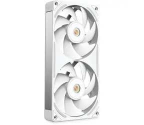 NZXT F240X RGB weiß / Lüfter / 2x 120 mm / Flüssigkeitsdynamisches Gleitlager / 41 dB bei 2300 U/min / 75,5 CFM