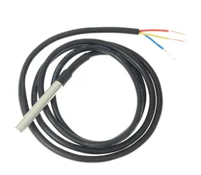 Shelly Temperatursensor schwarz / Temperatursensor / 1 m