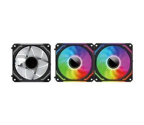 Redragon GC-F012 schwarz 3er-Pack / 120 mm / 2000 U/min / 68,8 CFM / 4-Pin PWM