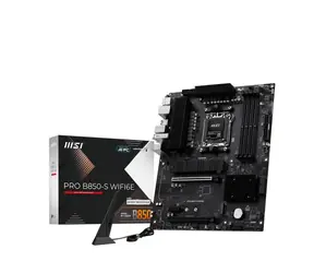 MSI PRO B850-S WIFI6E / B850 / 4X DDR5 / 1x 2,5-GLAN / Wi-Fi 6E / ATX