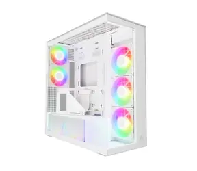 ARCTIC Xtender VG Premium weiß / PC-Gehäuse / Ohne Netzteil / gehärtetes Glas