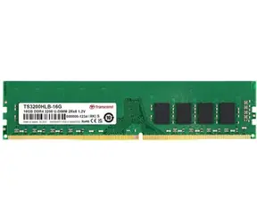 Transcend Arbeitsspeicher 16 GB / DDR4 3200 / U-DIMM / 2Rx8 / 1Gx8 / CL22 / 1,2 V