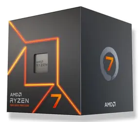 AMD RYZEN 7 7700 bei 3,8 GHz / Turbo 5,3 GHz / 8C16T / L2 8 MB L3 32 MB / AM5 / 65 W / Wraith