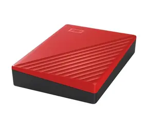 WD My Passport 6 TB rot / Externe Festplatte / 2,5" / USB 3.2 / 3 Jahre