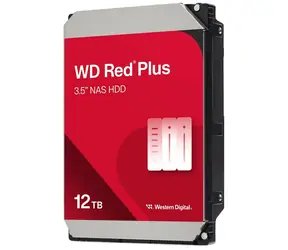 WD Red PLUS WD120EFGX 12 TB / HDD / 3,5" SATA III / 7.200 U/min / 512 MB Cache / 3 Jahre 