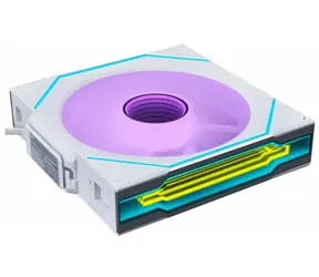 Unverpackt - Lian Li UNI FAN SL-INF 120 ARGB Wireless Reverse Blade PWM weiß / 120 mm ARGB / 32,2 dB bei 0-2300 U/min / 4-polig / unverpackt