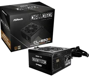 ASRock Challenger CL-650B / ATX / 650 W / 80 PLUS Bronze / 120 mm