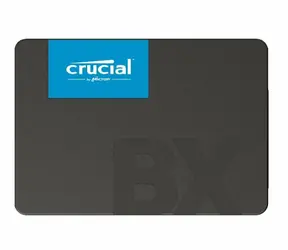 CRUCIAL BX500 4 TB / 2,5" SATA III / TLC / R: 540 MB/s / Schreiben: 500 MB/s / MTBF 1,5 Std. / 3 Jahre