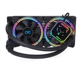 Ausgepackt - Alphacool Eisbaer Aurora LT240 CPU / 240-mm-Radiator / DRGB / erweiterbar mit zusätzlichem Steckplatz / ausgepackt