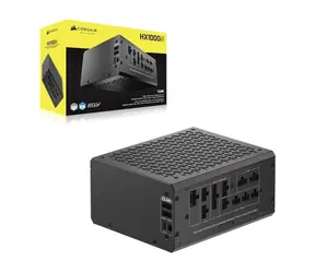 Corsair HX1000i SHIFT schwarz / 1000 W / 80 PLUS Platinum / 140-mm-Lüfter / modular