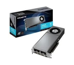 GIGABYTE Radeon AI PRO R9700 AI TOP 32 GB / 1660-2920 MHz / 32 GB GDDR6 / 256 Bit / 1x HDMI + 4x DisplayPort / 1x 16-Pin