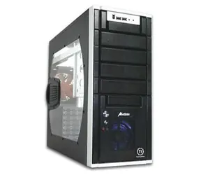 Ausgepackt - Thermaltake VD3000BWA Matrix VX / Midi-Tower / USB 2.0 / ohne Netzteil / ATX / transparente Seitenwand / schwarz / ausgepackt