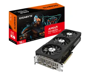 Nagelneu - GIGABYTE Radeon RX 7600 XT Gaming OC / 2029-2810 MHz / 16 GB D6 / 128-Bit / 2x HDMI & 2x DP / (8+8) 600 W / nagelneu