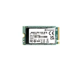 Beschädigte Verpackung - Transcend MTE400S 512 GB / M.2 2242 Gen 3 / Lese-/Schreibgeschwindigkeit: 2000/900 MB/s / IOPS: 53K/235K / MTBF: 2,0 Mio. h / 5 Jahre