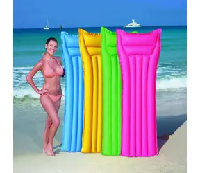 Bestway aufblasbare Liege 183 x 69 cm / 4 Farbvarianten / Blau & Grün & Pink & Gelb