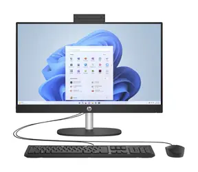 HP 24-cr0004nc AiO schwarz / 24" FHD / AMD RYZEN 7 7730U 2,0 GHz / 16 GB / 1 TB SSD / Intel Iris Xe / W11H