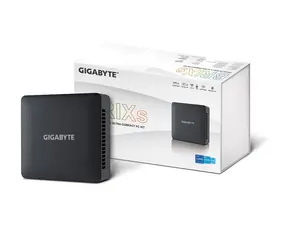 GIGABYTE Brix H 1355 Barebone / Core i7-1355U 1,7 GHz / 2x DDR4 / 3x M.2 + SATA / 2x HDMI + 1x mDP / 4X USB + 1x USBC
