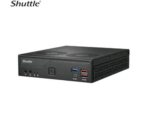 Shuttle XPC Slim DH770 schwarz / LGA1700 / 2xDDR5 / 1xSATA / 2x M.2 / 2x2.5GLAN / Ohne Betriebssystem