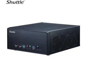 Shuttle XPC slim XH610G2 schwarz / Ohne CPU (LGA1700/ Intel Core 12. Gen) / 2xDDR5 / 1xSATA / 3x M.2 / 2xLAN / Ohne Betriebssystem