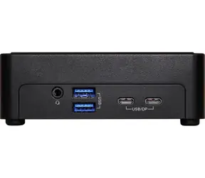 ASRock Barebone NUCS-Box-125H / 2x DDR5 5600MHz / 1x M.2 PCIe / 1x Intel 2.5GbE LAN / 2x HDMI 2.1 + 1x DP 2.1 / Kein Betriebssystem