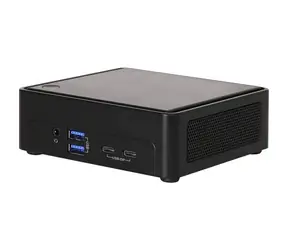 ASRock Barebone NUCS-Box-155H / 2x DDR5 5600MHz / 1x M.2 PCIe / 1x Intel 2.5GbE LAN / 2x HDMI 2.1 + 1x DP 2.1 / Kein Betriebssystem