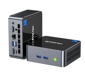 GMKtec M3 schwarz / Intel Core i5 12450H / 16GB / 512GB SSD / Intel UHD / WLAN / BT / LAN / W11P