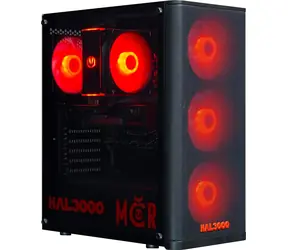 HAL3000 MČR Finale Elite schwarz / AMD RYZEN 7 7700 3,8 GHz / 32 GB / RX 9060 XT 16 GB / 1 TB SSD / WLAN / W11H