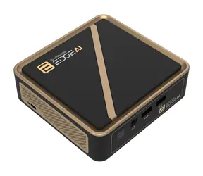 Sapphire EDGE AI 340 Schwarz / AMD RYZEN AI 5 340 2 GHz / 2x DDR5 / 3x M.2 / 4X USB-A / 2x USB-C 