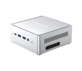 Minis Forum NAB6 Lite Barebone Silber / Intel Core i5-12600H 2,7 GHz / 2x DDR4 SODIMM bis zu 64 GB / bis zu 2 TB SSD