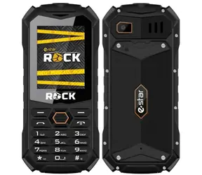 eSTAR ROCK schwarz / 2,4" / Dual-SIM / Bluetooth / microSD / LED-Taschenlampe / FM-Radio / 1800 mAh