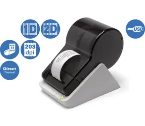 SEIKO SLP620 / Registrierkasse / Thermodrucker / 203dpi / USB / Netzteil / grau