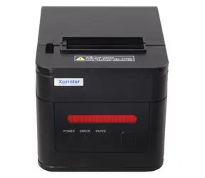 Xprinter C260-L / Registrierkassen-Thermodrucker / USB / LAN / RS232 / 80 mm / Schneideplotter / Schwarz