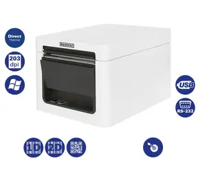Citizen CT-E351 (RS-232) weiß / Registrierkasse / 83 mm / Thermodrucker / 203 dpi / USB / RS232 / Schneidegerät / Quelle / weiß