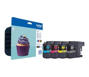 Brother LC-123 originální cartridge (CMYK) barevná