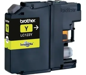 Brother LC-123 originální cartridge žlutá