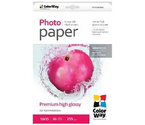 Colorway Fotopapier / Superglänzend / 10x15 / 255g/m2 / 50 Blatt