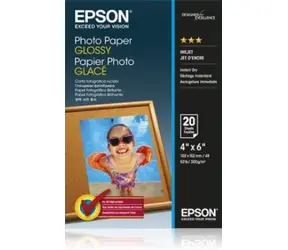 Epson Photo Paper Glossy 10x15 20 Blatt / Glänzend